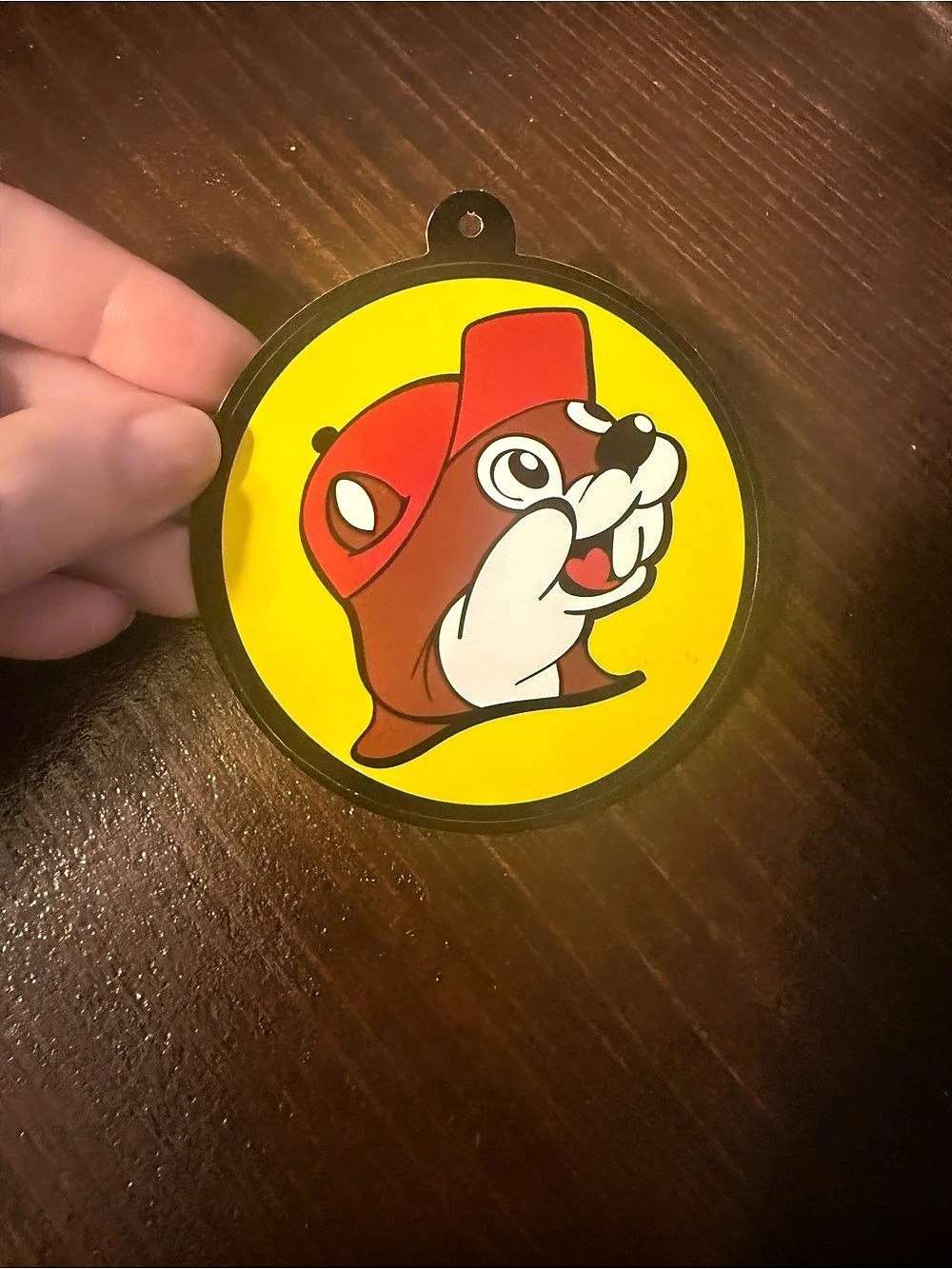 Buc-ee's Classic Logo Sticker Round